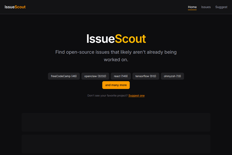 issue-scout.dev